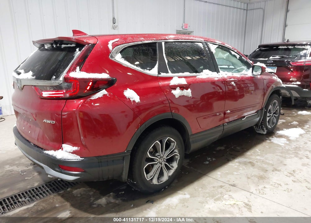 2021 HONDA CR-V AWD EX VIN: 2HKRW2H54MH626418