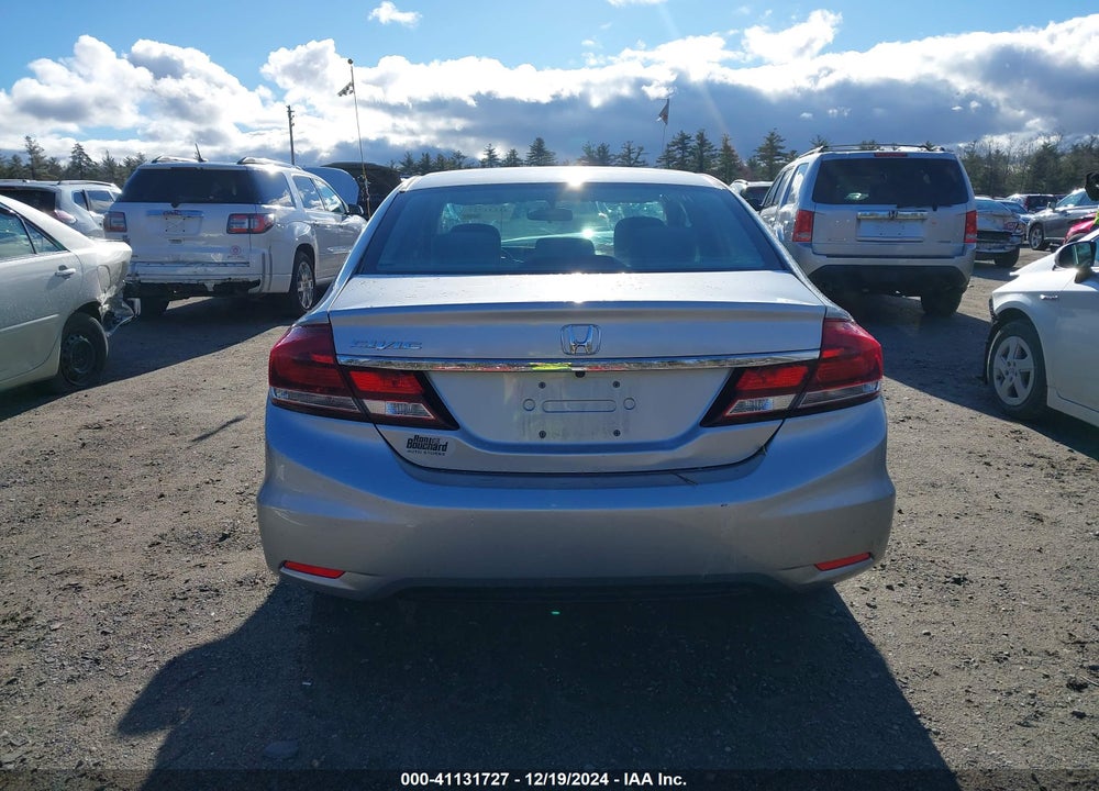 2013 HONDA CIVIC LX VIN: 19XFB2F50DE285086