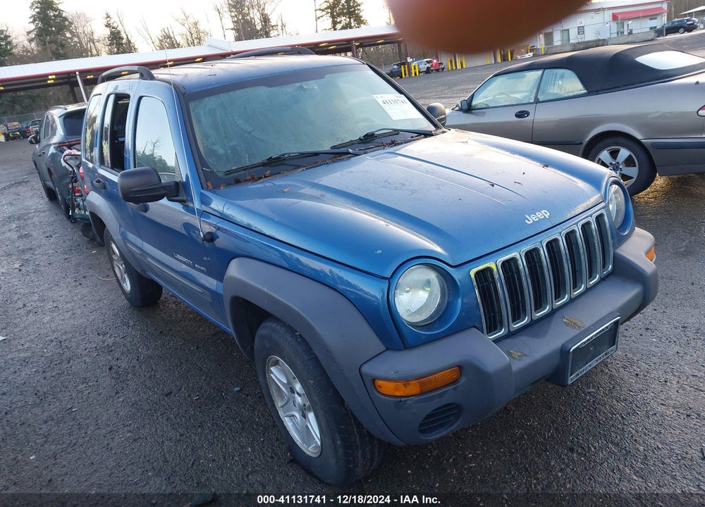 2003 JEEP LIBERTY SPORT VIN: 1J4GL48K93W734537