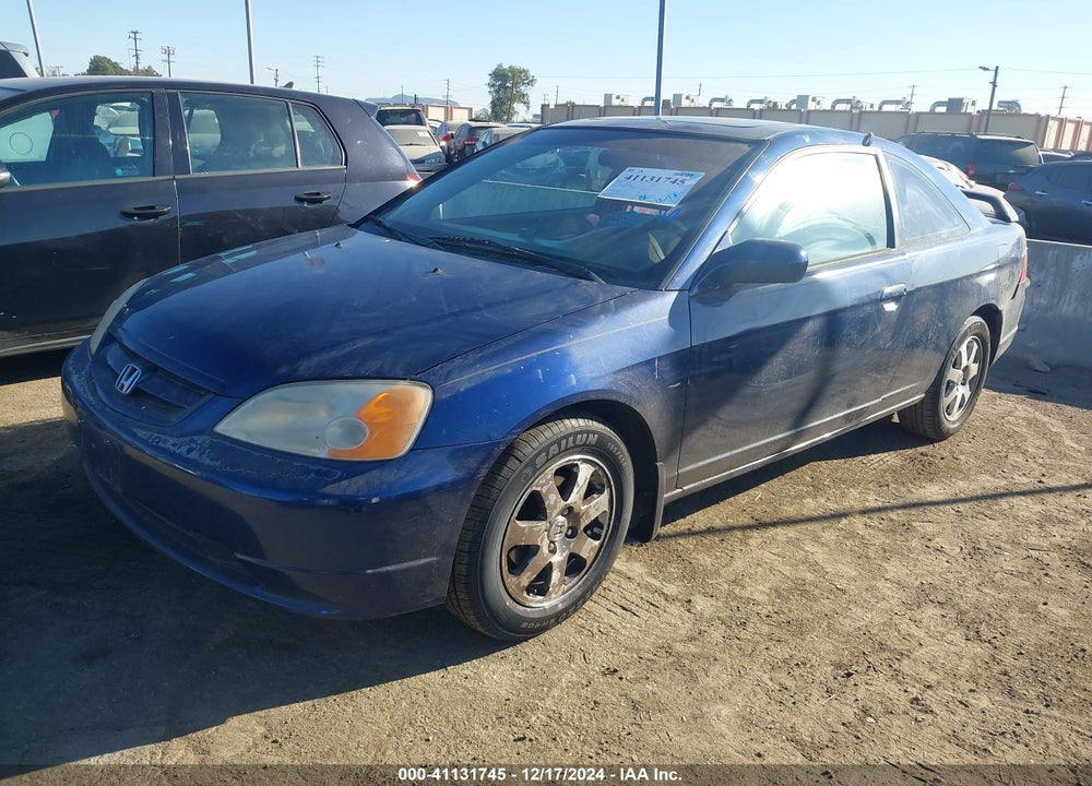 2003 HONDA CIVIC EX VIN: 1HGEM22963L029542