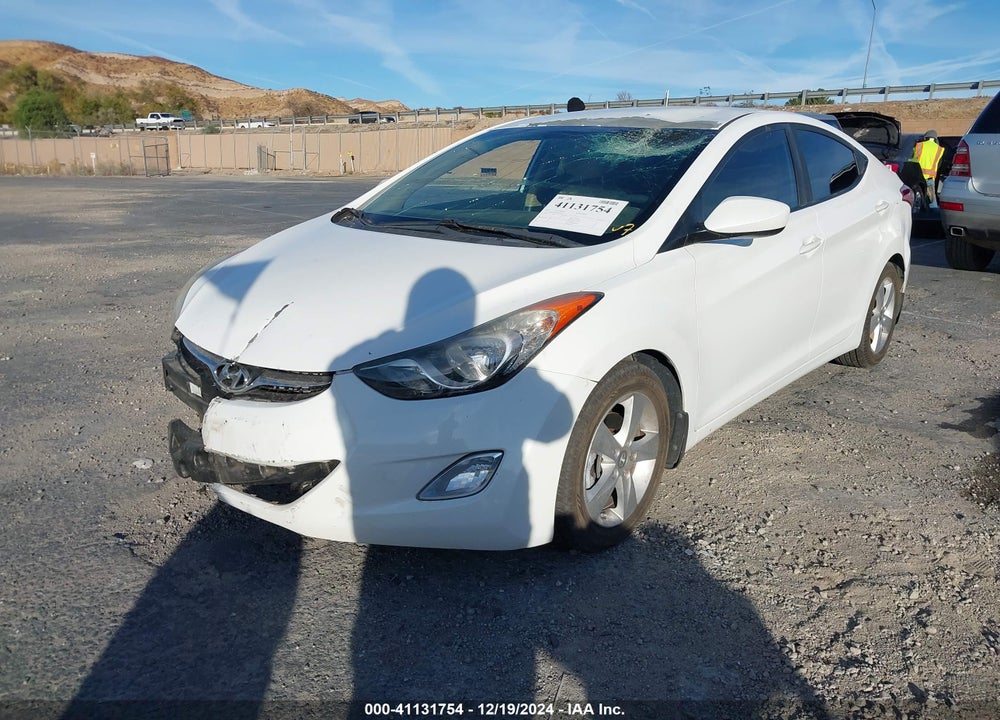 2013 HYUNDAI ELANTRA GLS VIN: 5NPDH4AE4DH293504