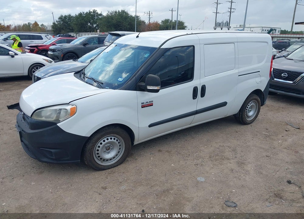 2017 RAM PROMASTER CITY TRADESMAN VIN: ZFBERFAB7H6D60203