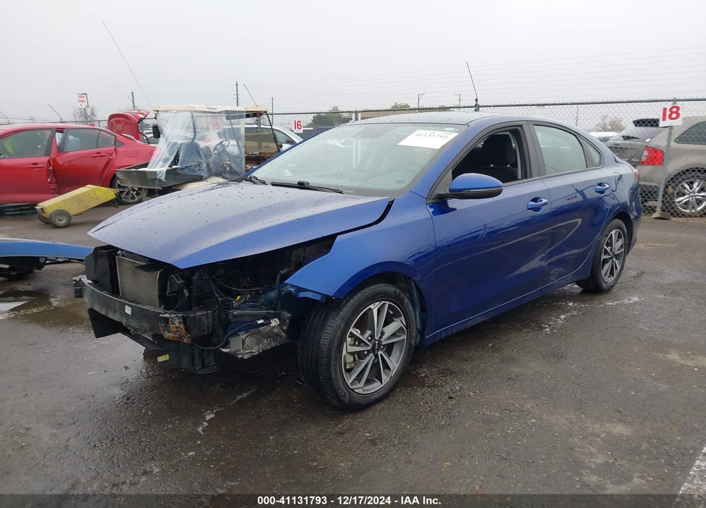 2022 KIA FORTE VIN: 3KPF24AD5NE416797