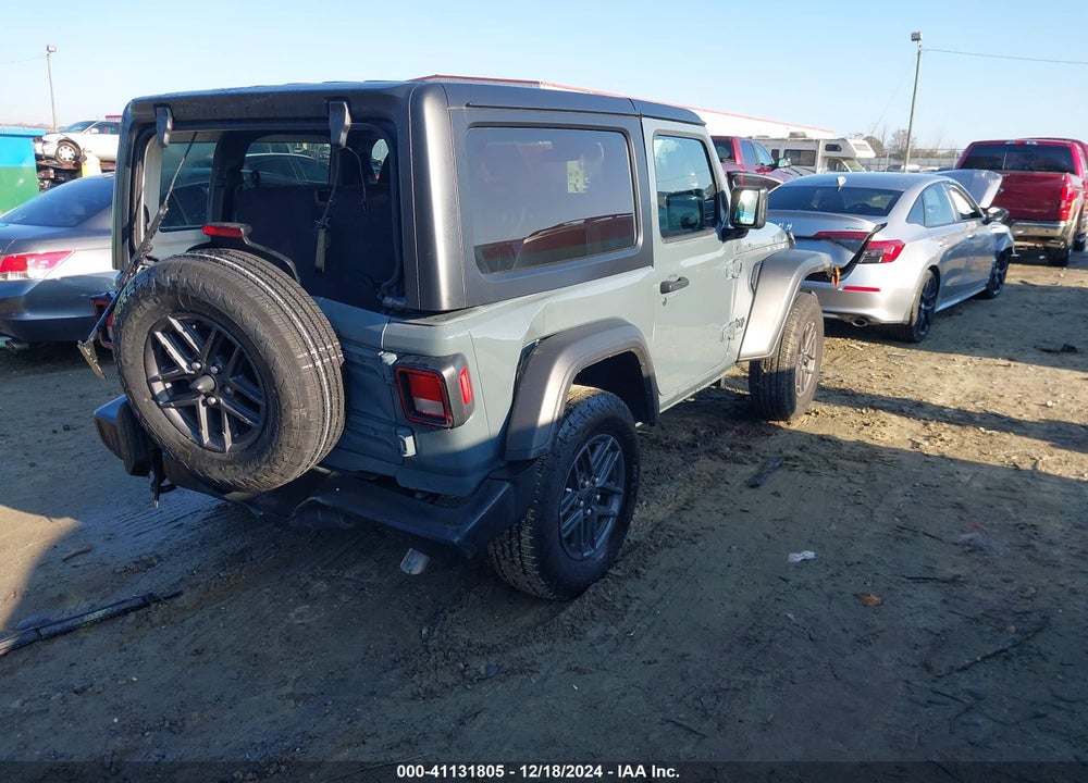 2024 JEEP WRANGLER 2-DOOR SPORT S 4X4 VIN: 1C4PJXAN9RW138418
