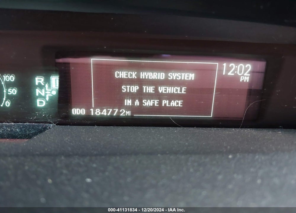 2013 TOYOTA PRIUS THREE SE VIN: JTDKN3DU2D5619037