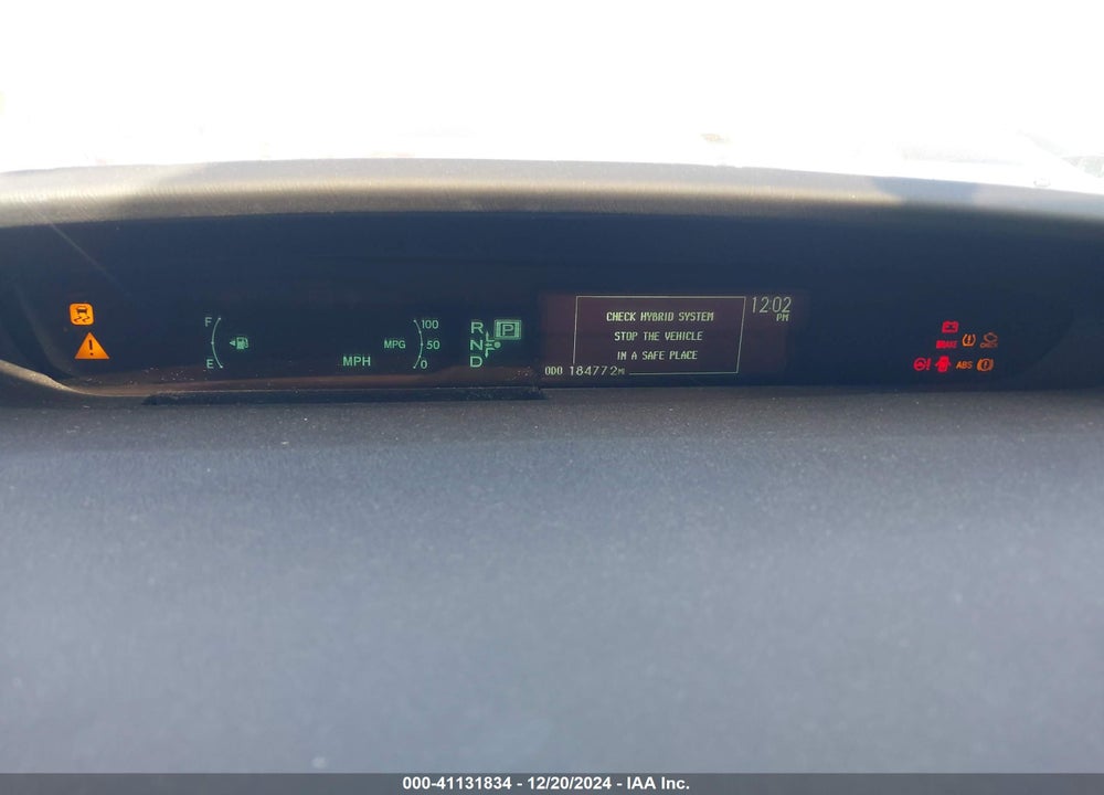 2013 TOYOTA PRIUS THREE SE VIN: JTDKN3DU2D5619037