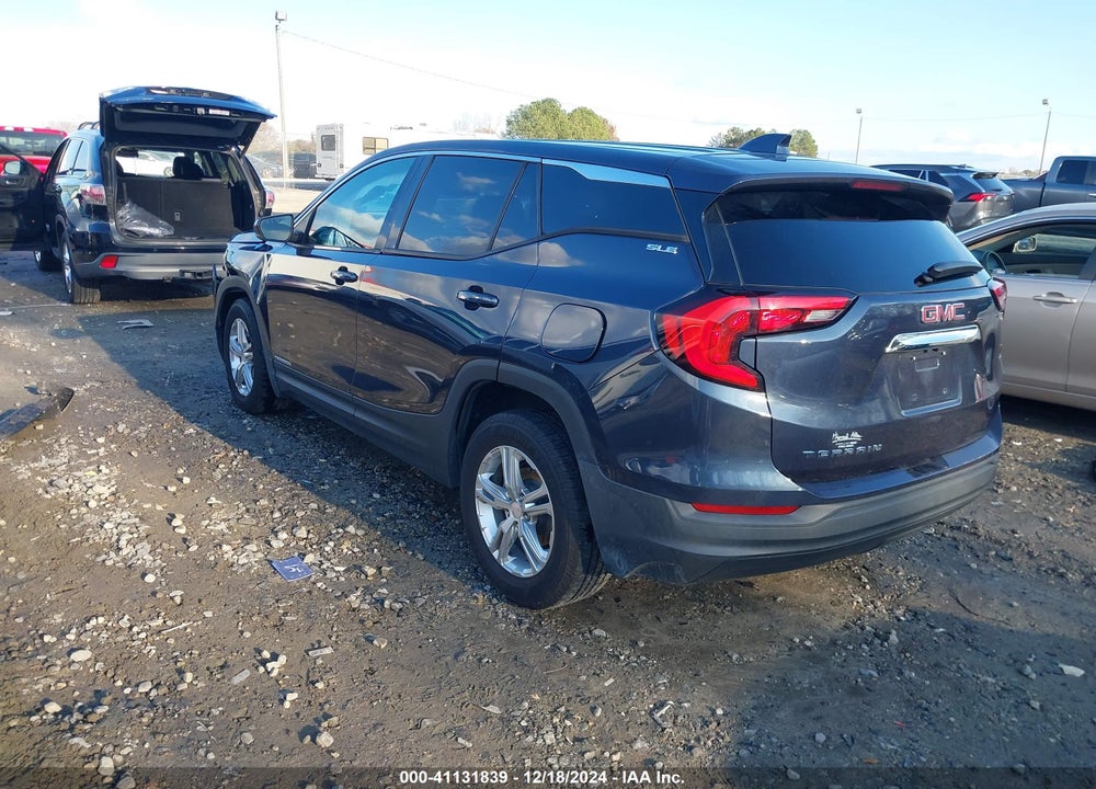 2018 GMC TERRAIN SLE VIN: 3GKALMEV7JL168685
