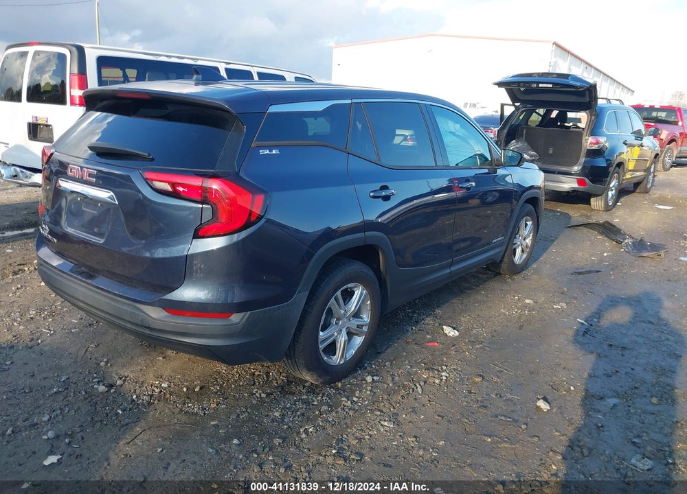 2018 GMC TERRAIN SLE VIN: 3GKALMEV7JL168685