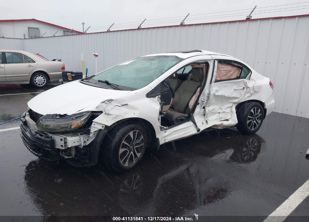 2014 HONDA CIVIC VIN: 19XFB2F81EE262735