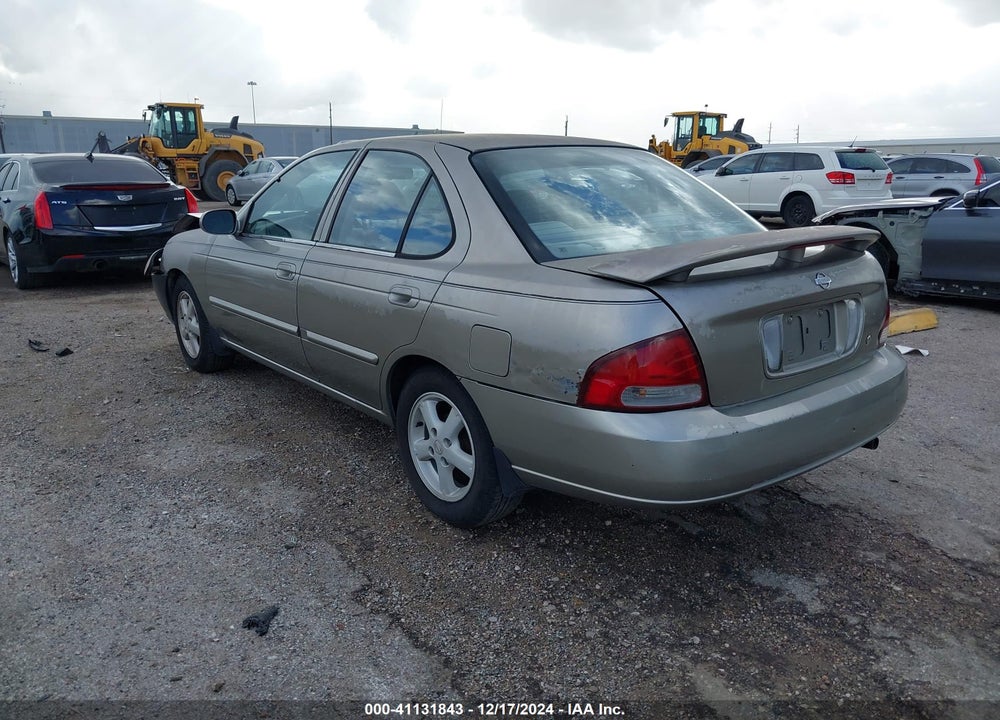 2000 NISSAN SENTRA GXE/XE VIN: 3N1CB51D5YL004858