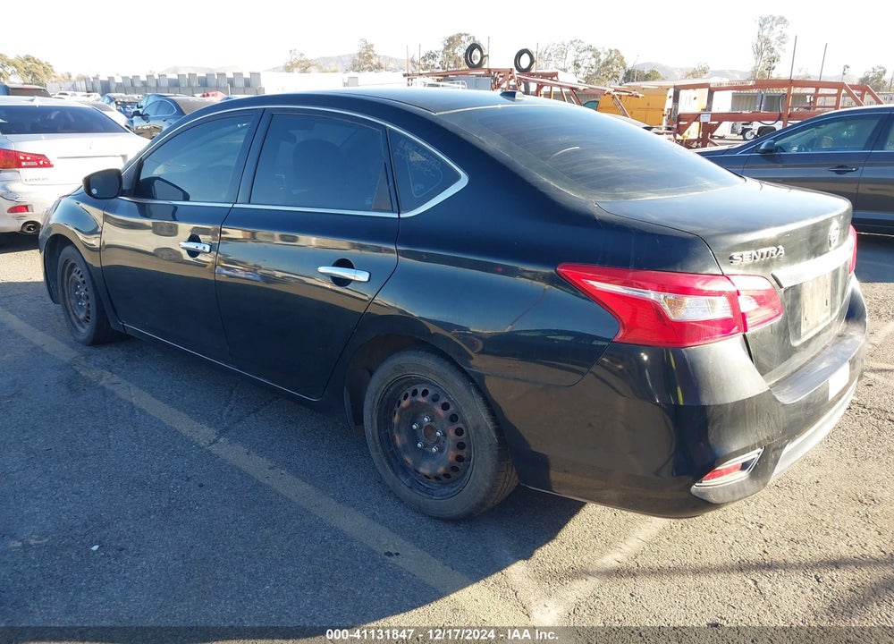 2017 NISSAN SENTRA SV VIN: 3N1AB7AP3HL642507