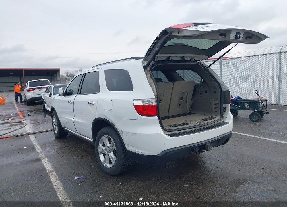 2013 DODGE DURANGO CREW VIN: 1C4RDJDG4DC682894