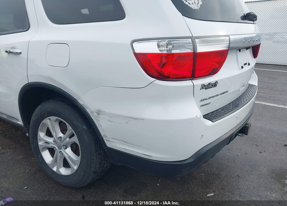 2013 DODGE DURANGO CREW VIN: 1C4RDJDG4DC682894