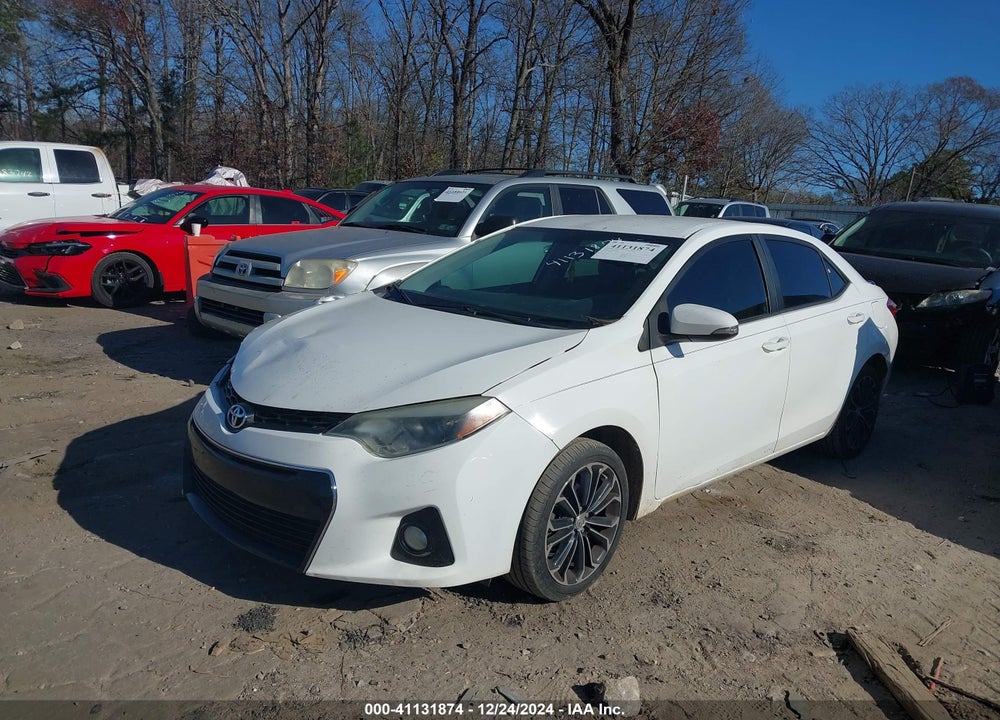 2016 TOYOTA COROLLA S PLUS VIN: 5YFBURHE0GP483748