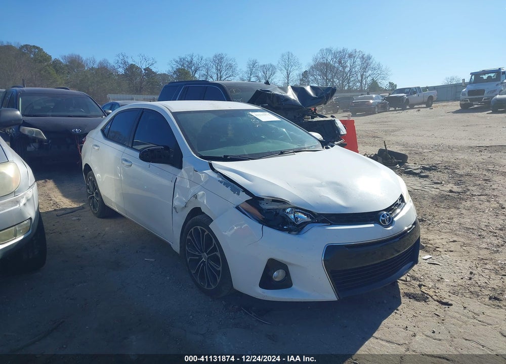 2016 TOYOTA COROLLA S PLUS VIN: 5YFBURHE0GP483748
