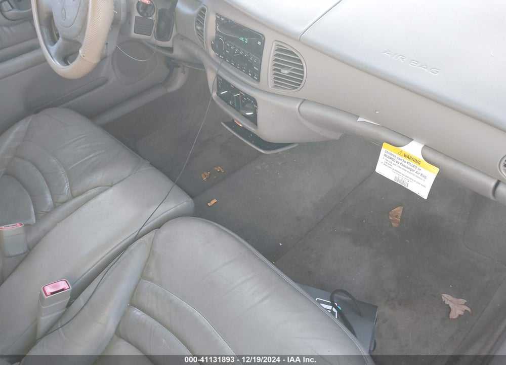 2003 BUICK CENTURY CUSTOM VIN: 2G4WS52J431230488