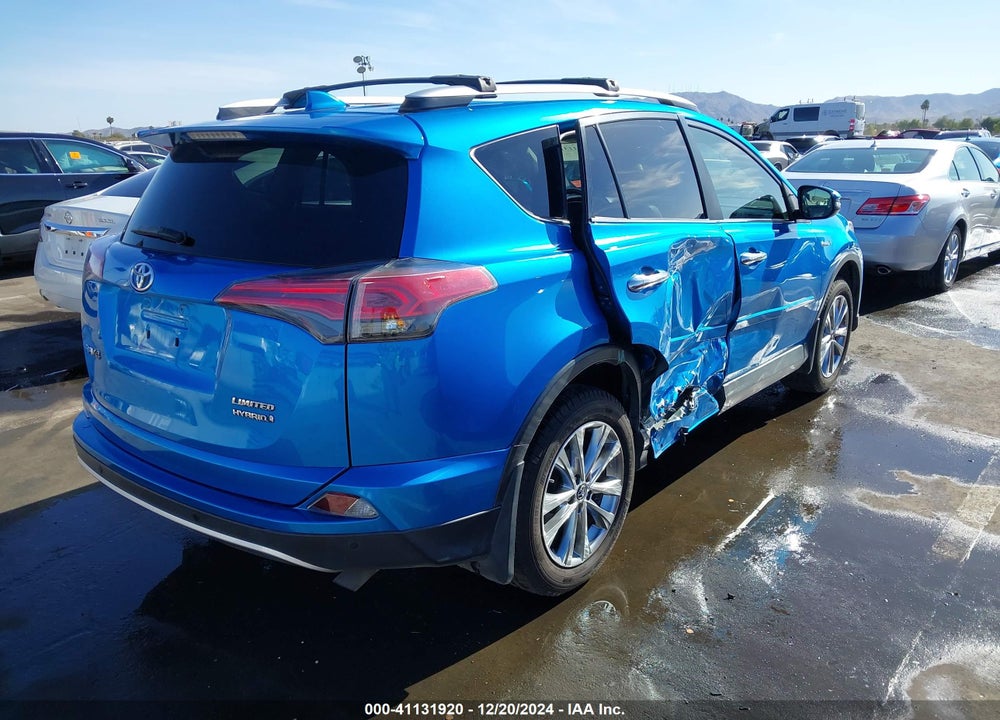 2016 TOYOTA RAV4 HYBRID LIMITED VIN: JTMDJREV5GD041542