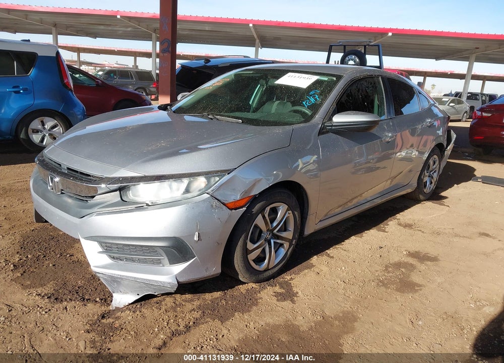 2016 HONDA CIVIC LX VIN: 19XFC2F52GE013026