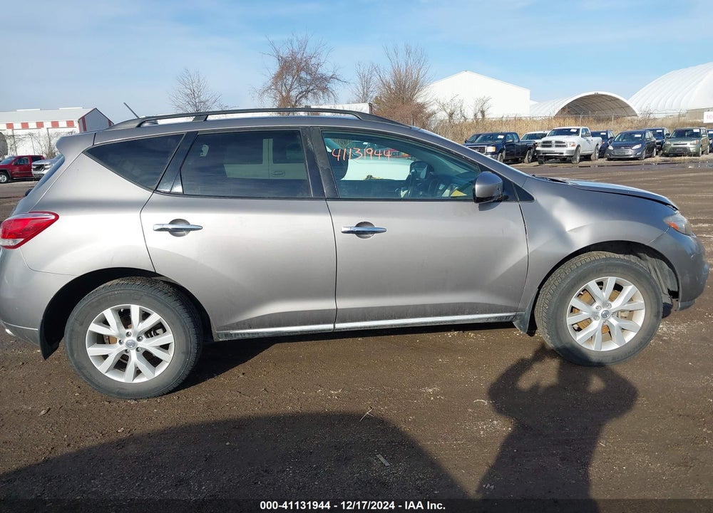2011 NISSAN MURANO SV VIN: JN8AZ1MU3BW061683