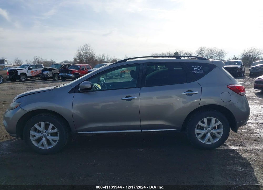 2011 NISSAN MURANO SV VIN: JN8AZ1MU3BW061683