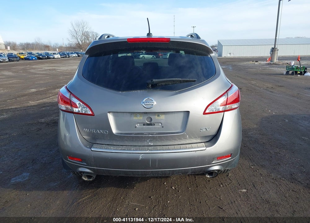 2011 NISSAN MURANO SV VIN: JN8AZ1MU3BW061683