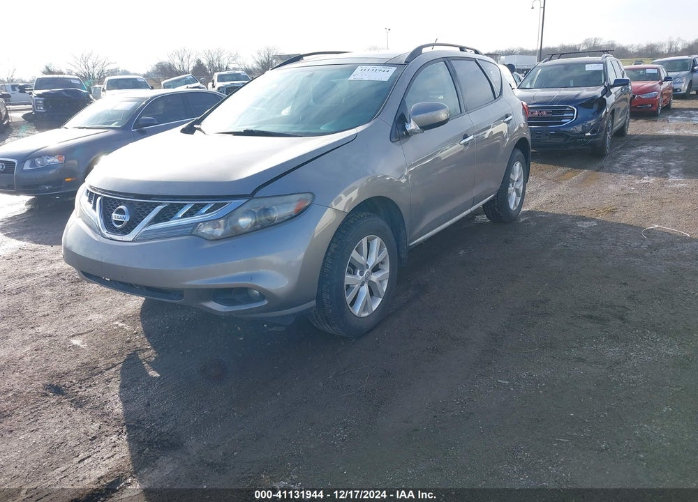 2011 NISSAN MURANO SV VIN: JN8AZ1MU3BW061683