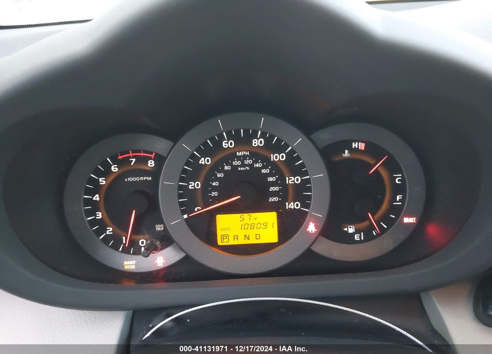 2011 TOYOTA RAV4 VIN: 2T3BF4DV6BW117178