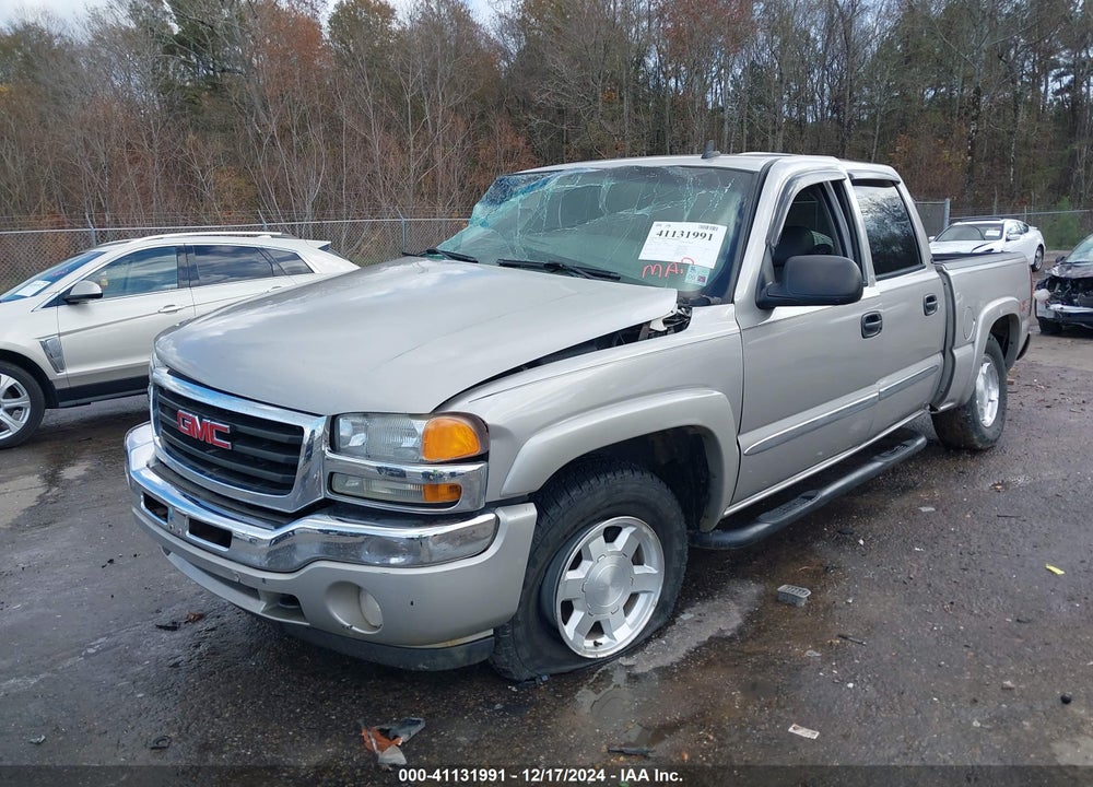 2006 GMC SIERRA 1500 SLT VIN: 2GTEK13T161158890