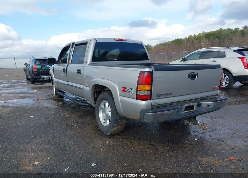 2006 GMC SIERRA 1500 SLT VIN: 2GTEK13T161158890