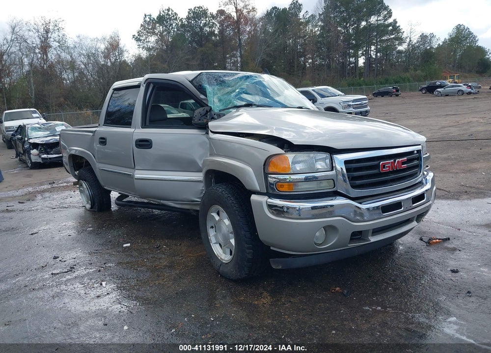 2006 GMC SIERRA 1500 SLT VIN: 2GTEK13T161158890