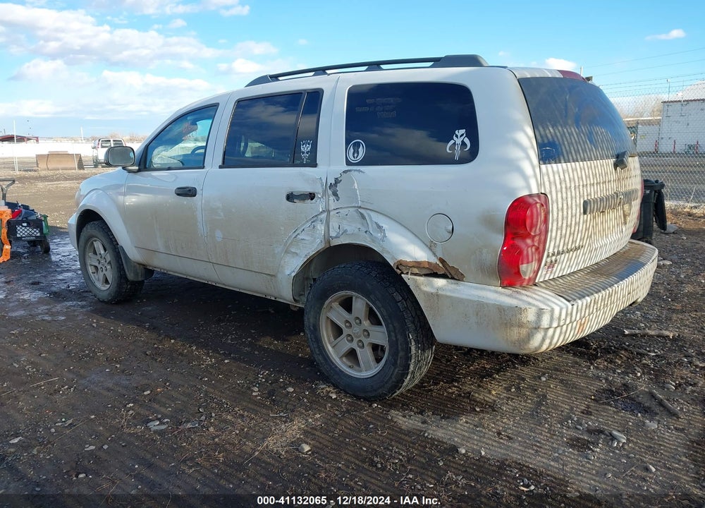 2007 DODGE DURANGO SLT VIN: 1D8HB48277F543249
