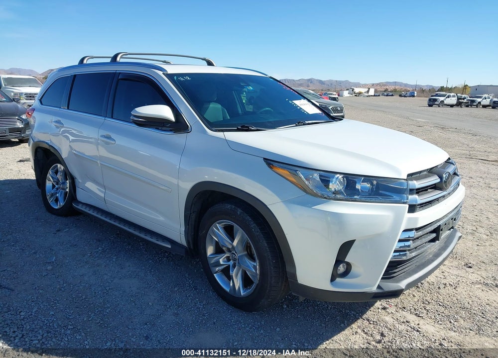2019 TOYOTA HIGHLANDER LIMITED VIN: 5TDYZRFH2KS301881