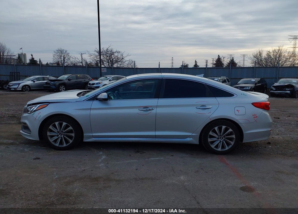 2016 HYUNDAI SONATA VIN: 5NPE34AF7GH376229