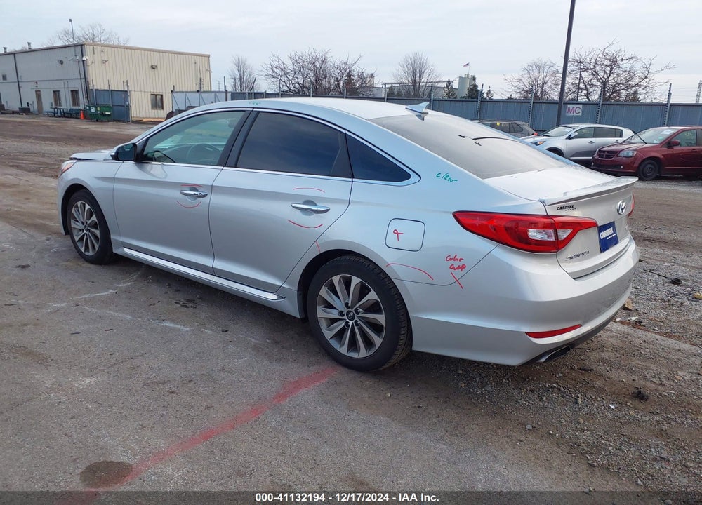 2016 HYUNDAI SONATA VIN: 5NPE34AF7GH376229