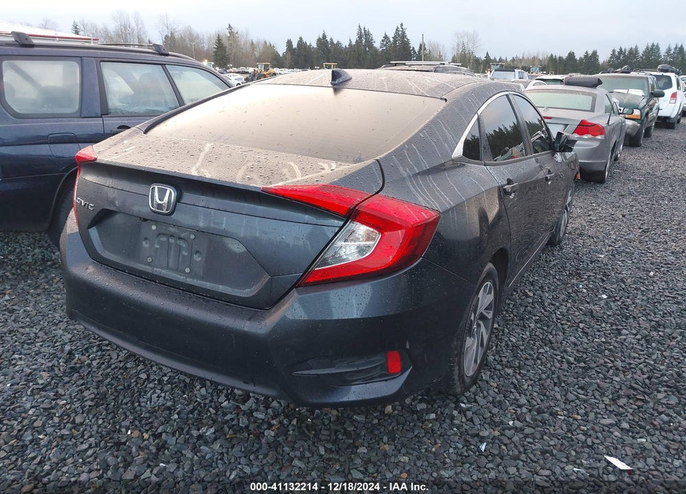 2018 HONDA CIVIC EX VIN: 2HGFC2F78JH569842