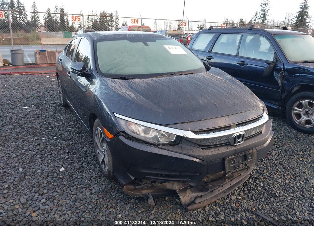 2018 HONDA CIVIC EX VIN: 2HGFC2F78JH569842