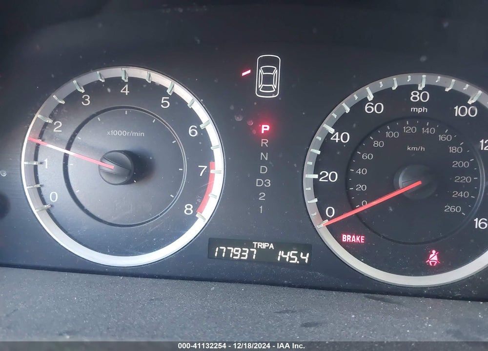 2012 HONDA ACCORD 2.4 LX VIN: 1HGCP2F38CA139881