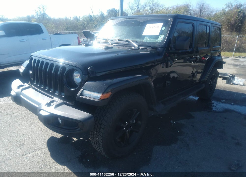 2023 JEEP WRANGLER 4-DOOR SAHARA ALTITUDE 4X4 VIN: 1C4HJXEN9PW624996