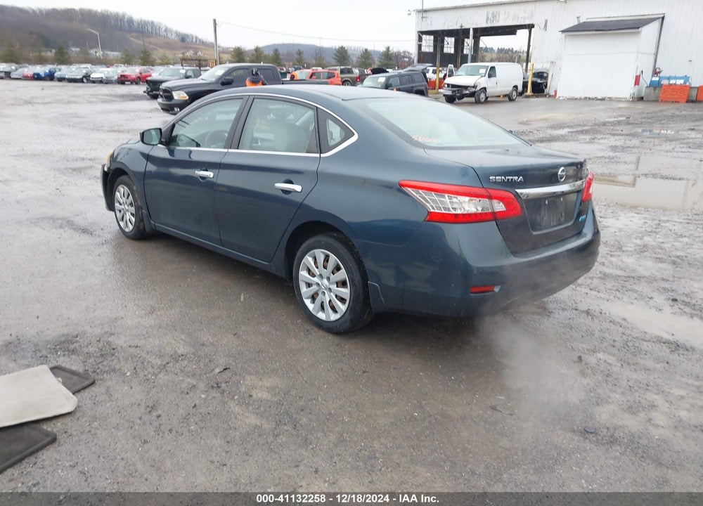 2013 NISSAN SENTRA SV VIN: 3N1AB7AP7DL615000
