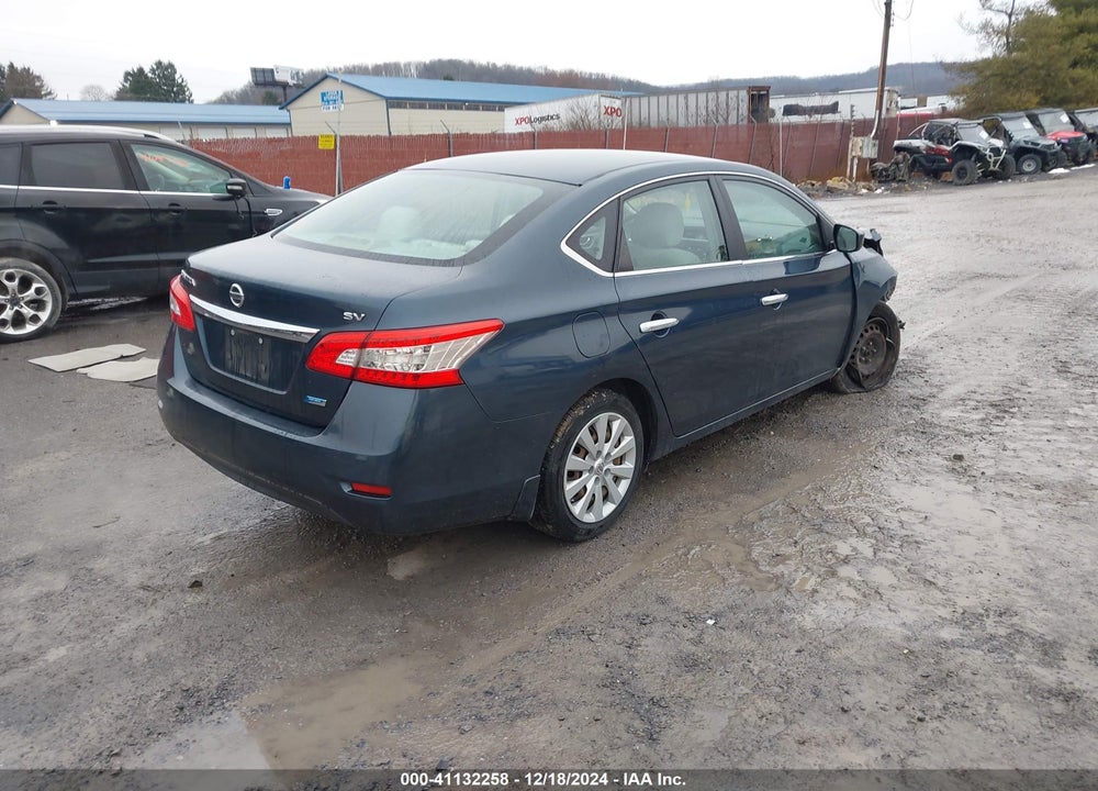 2013 NISSAN SENTRA SV VIN: 3N1AB7AP7DL615000