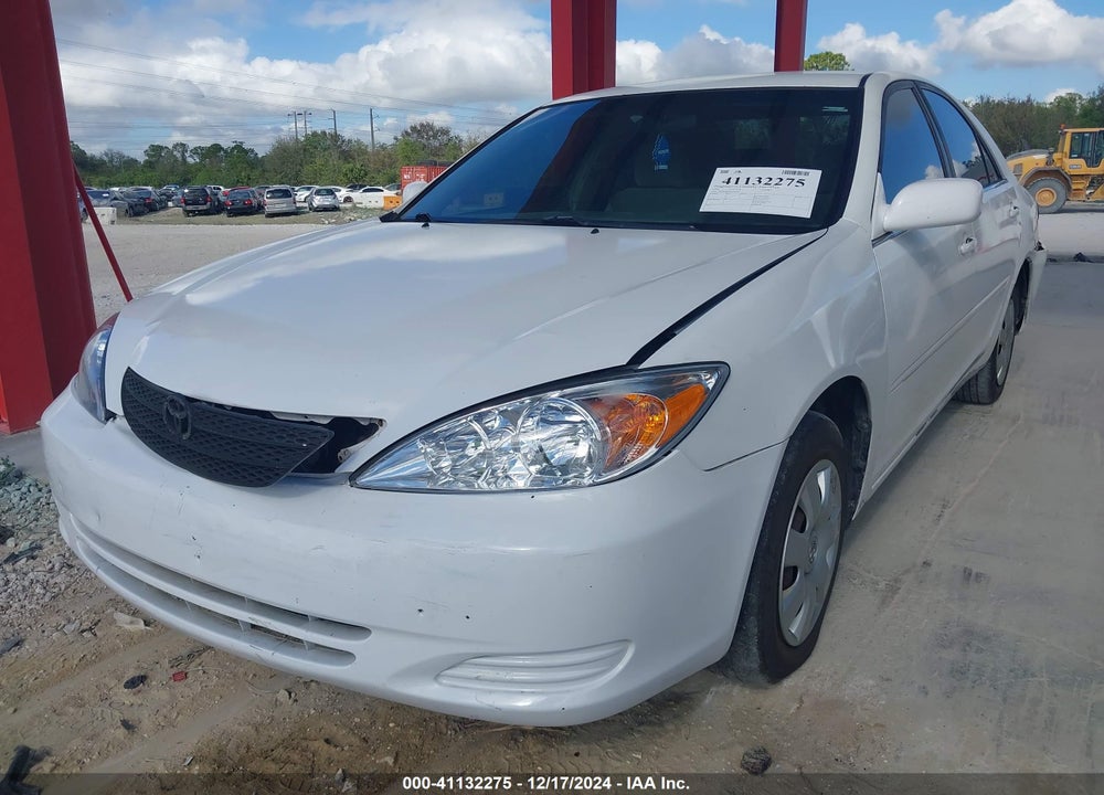 2004 TOYOTA CAMRY LE VIN: 4T1BE32K04U293564