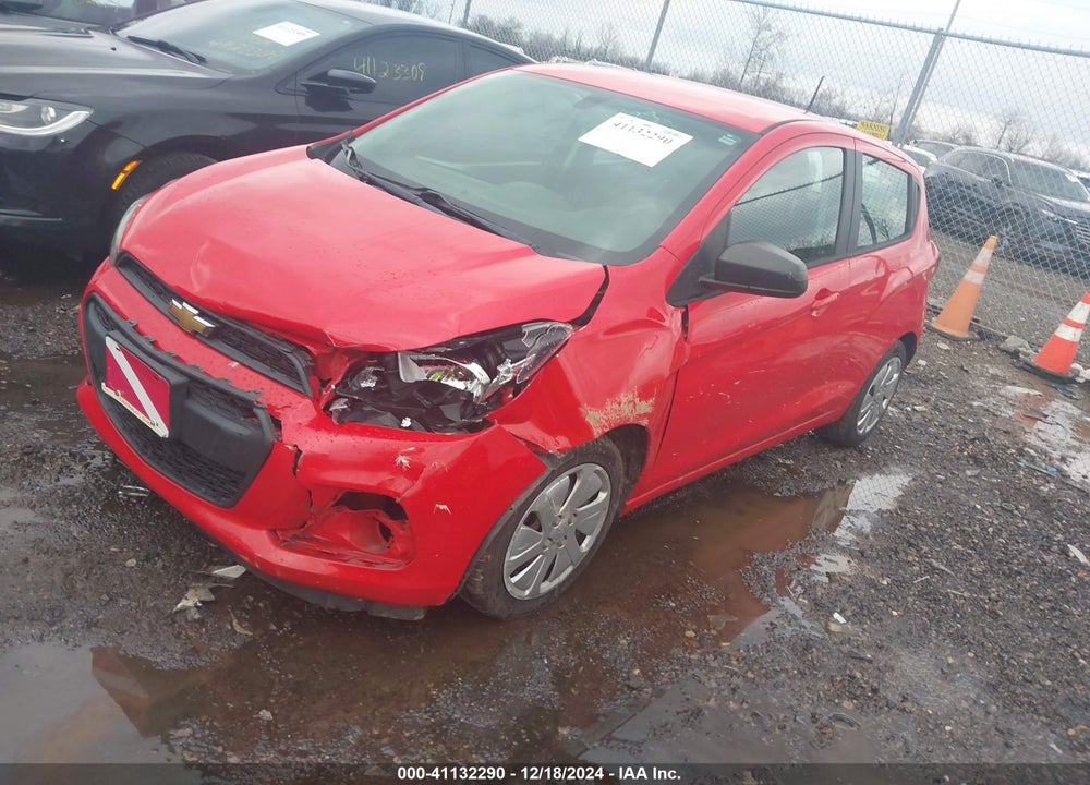 2016 CHEVROLET SPARK LS MANUAL VIN: KL8CA6SA1GC560923