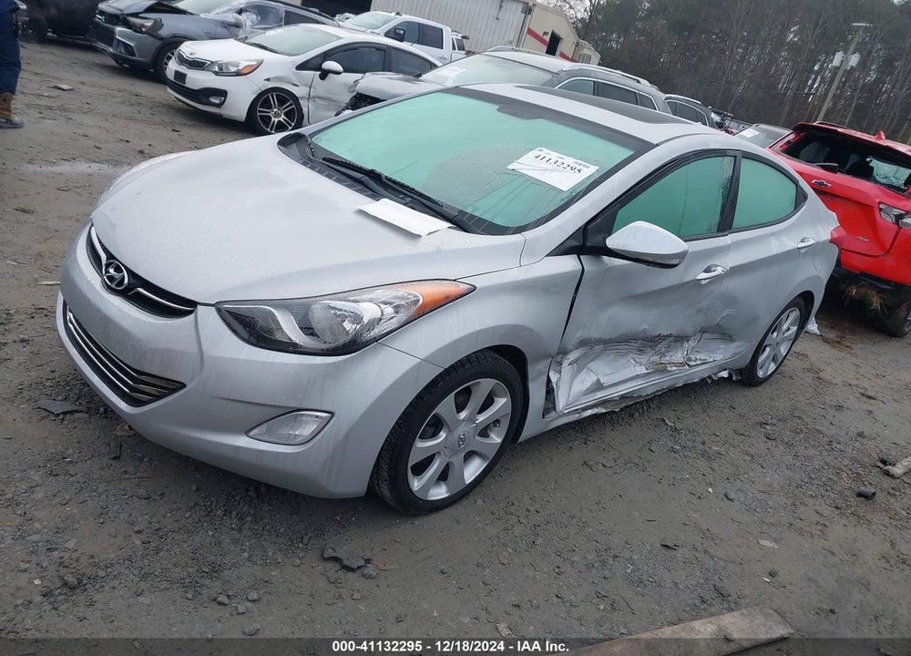 2013 HYUNDAI ELANTRA VIN: KMHDH4AE9DU780750