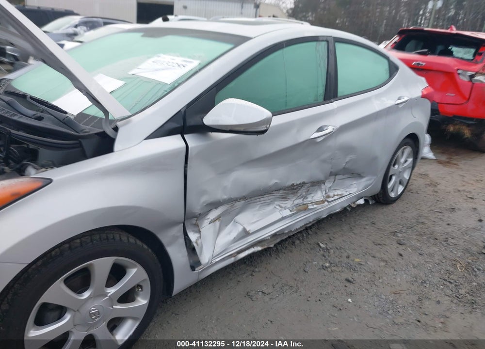 2013 HYUNDAI ELANTRA VIN: KMHDH4AE9DU780750