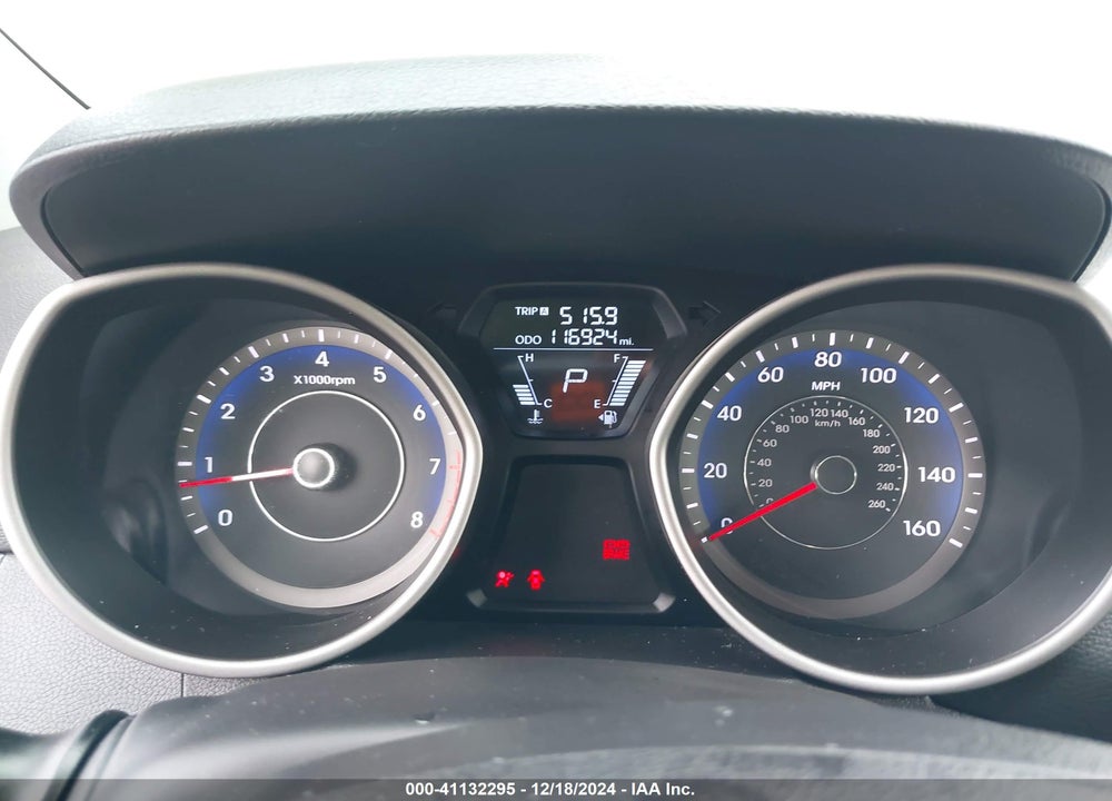 2013 HYUNDAI ELANTRA VIN: KMHDH4AE9DU780750