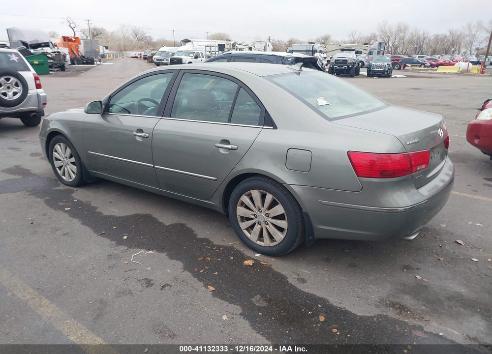 2009 HYUNDAI SONATA LIMITED V6 VIN: 5NPEU46F79H497531