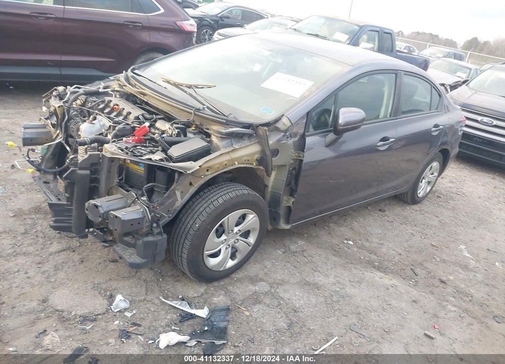 2015 HONDA CIVIC LX VIN: 2HGFB2F54FH542470