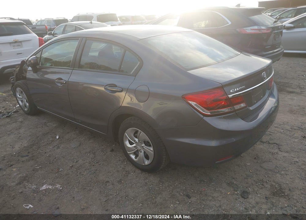2015 HONDA CIVIC LX VIN: 2HGFB2F54FH542470