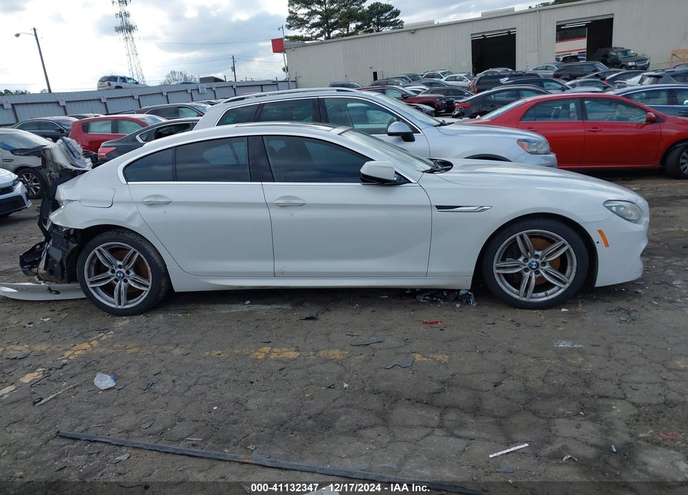 2013 BMW 650I GRAN COUPE VIN: WBA6B4C51DD098342