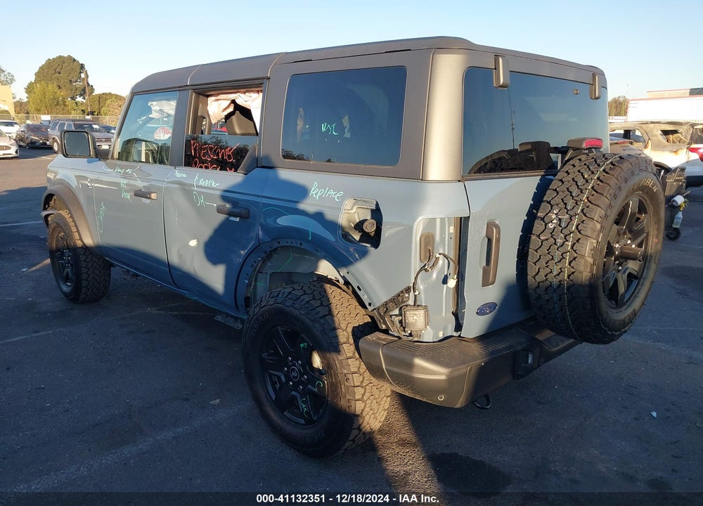2024 FORD BRONCO BLACK DIAMOND VIN: 1FMEE1BP2RLA06476